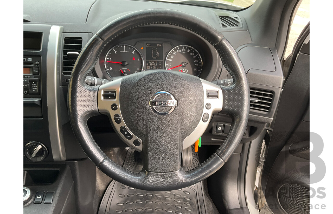 3/2012 Nissan X-Trail TS (4x4) T31 Series 5 4d Wagon Silver Turbo Diesel 2.0L