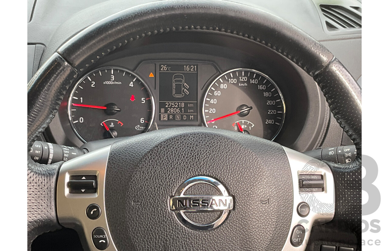 3/2012 Nissan X-Trail TS (4x4) T31 Series 5 4d Wagon Silver Turbo Diesel 2.0L