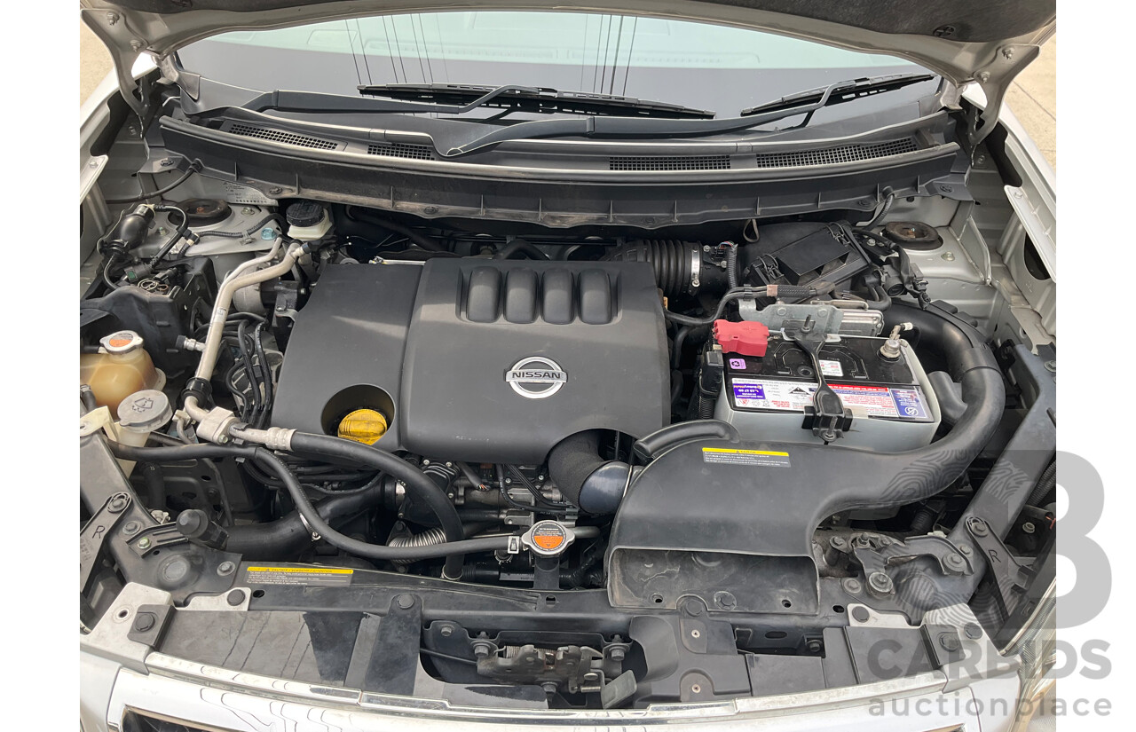 3/2012 Nissan X-Trail TS (4x4) T31 Series 5 4d Wagon Silver Turbo Diesel 2.0L