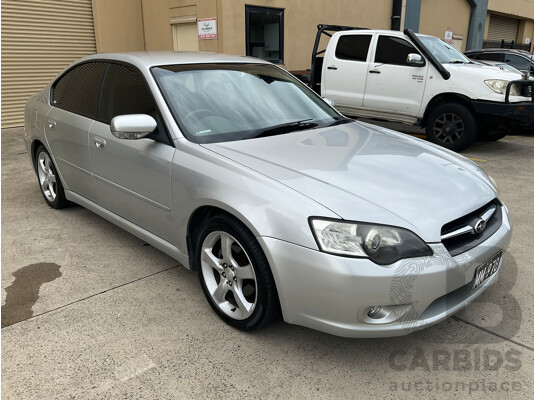 7/2006 Subaru Liberty 2.0R MY06 4d Sedan Silver 2.0L