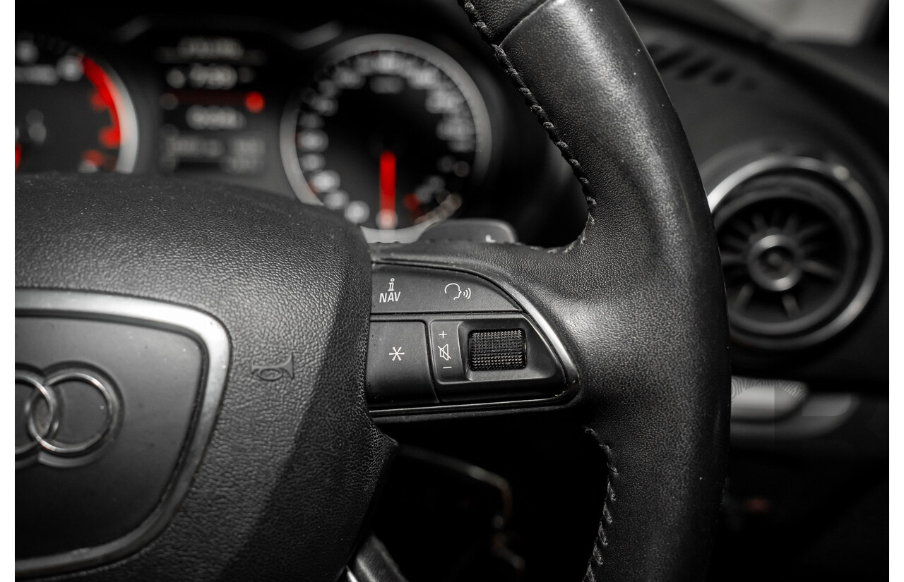 1/2014 Audi A3 Sportback 1.4 TFSI Attraction COD 8V 5d Hatchback Phantom Black Pearl Turbo 1.4L