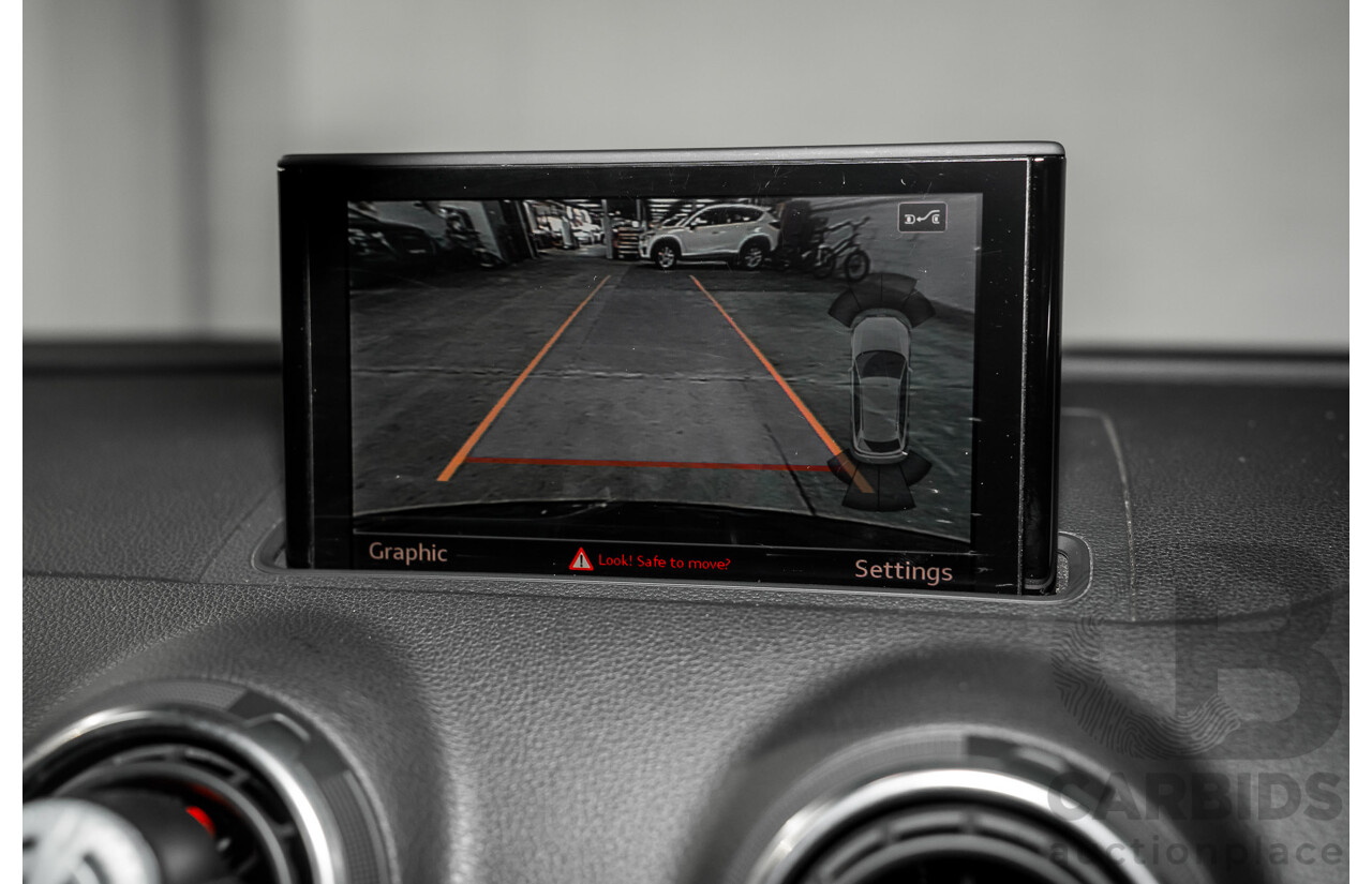 1/2014 Audi A3 Sportback 1.4 TFSI Attraction COD 8V 5d Hatchback Phantom Black Pearl Turbo 1.4L