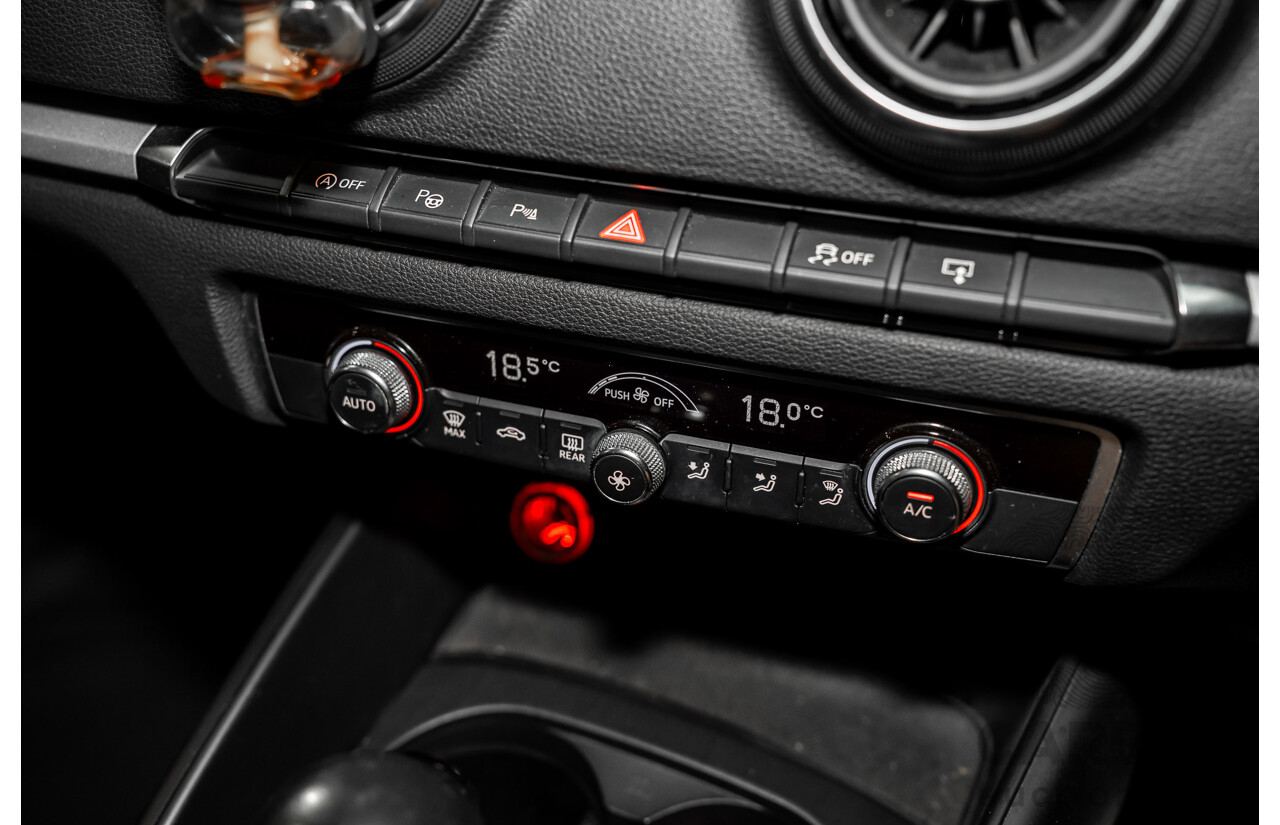 1/2014 Audi A3 Sportback 1.4 TFSI Attraction COD 8V 5d Hatchback Phantom Black Pearl Turbo 1.4L