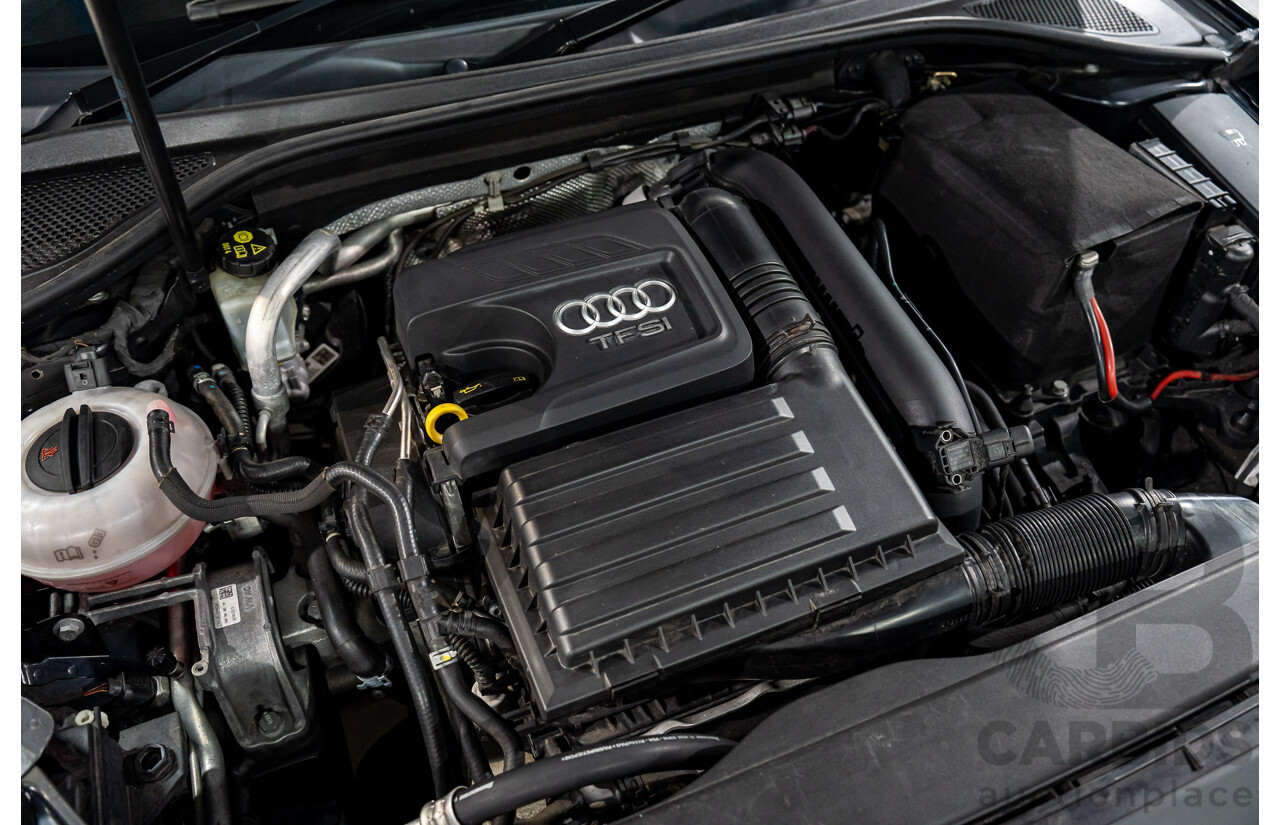 1/2014 Audi A3 Sportback 1.4 TFSI Attraction COD 8V 5d Hatchback Phantom Black Pearl Turbo 1.4L