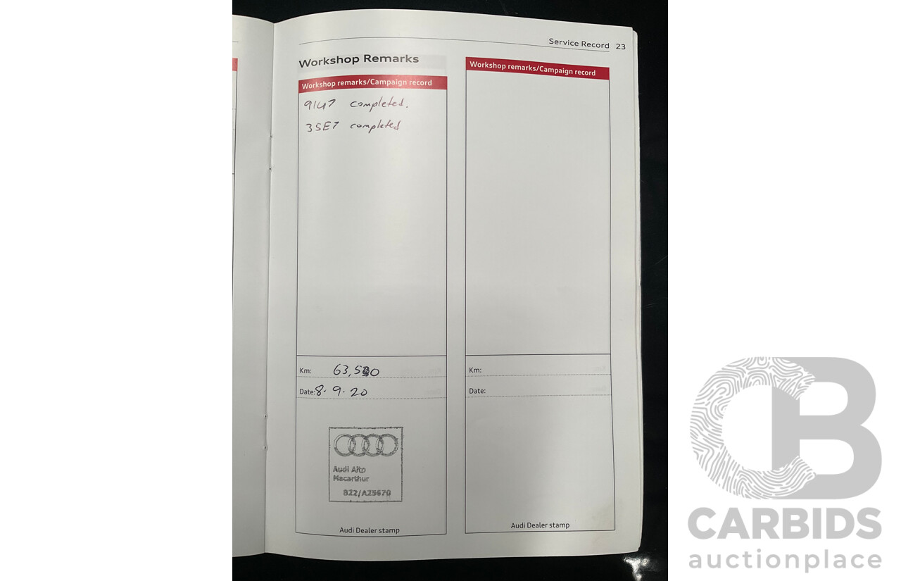 1/2014 Audi A3 Sportback 1.4 TFSI Attraction COD 8V 5d Hatchback Phantom Black Pearl Turbo 1.4L