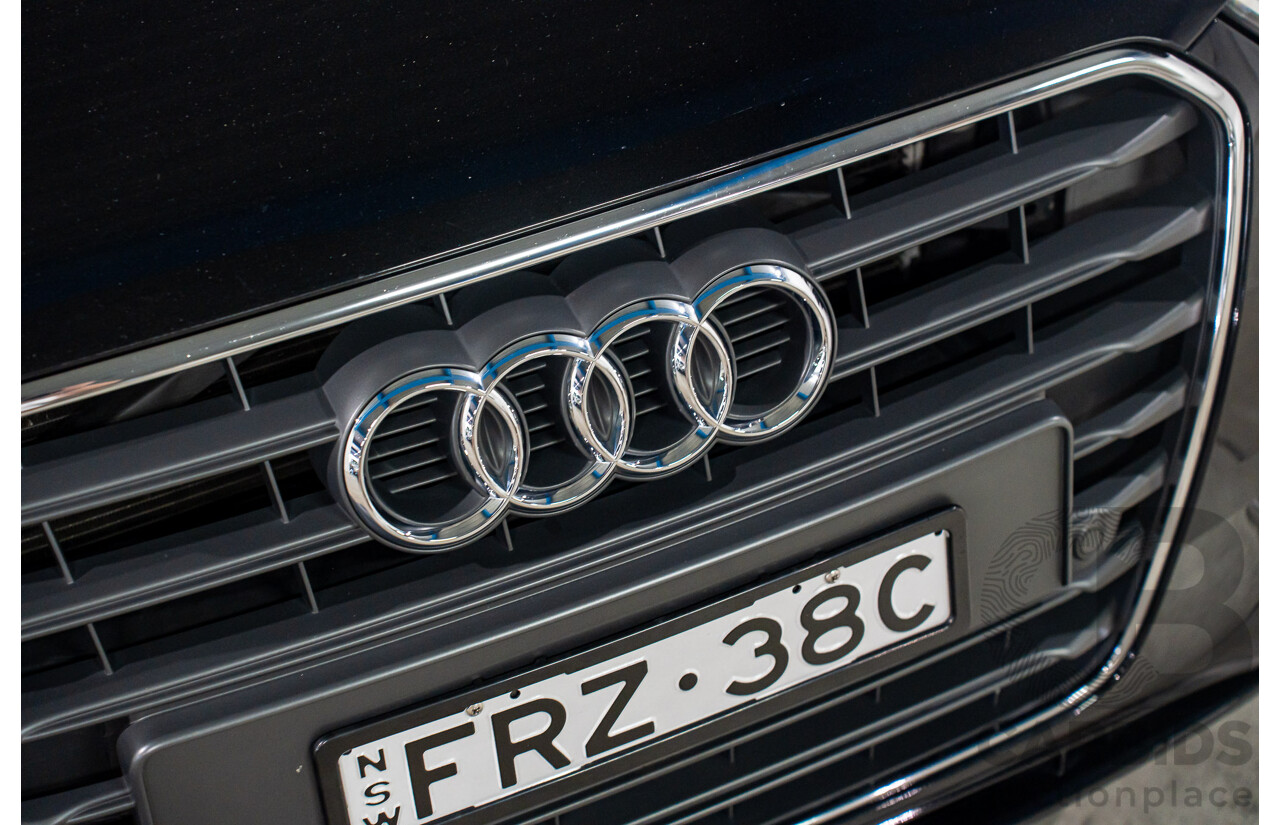 1/2014 Audi A3 Sportback 1.4 TFSI Attraction COD 8V 5d Hatchback Phantom Black Pearl Turbo 1.4L