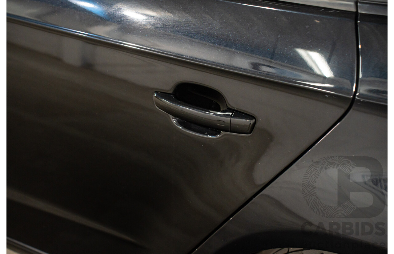 1/2014 Audi A3 Sportback 1.4 TFSI Attraction COD 8V 5d Hatchback Phantom Black Pearl Turbo 1.4L