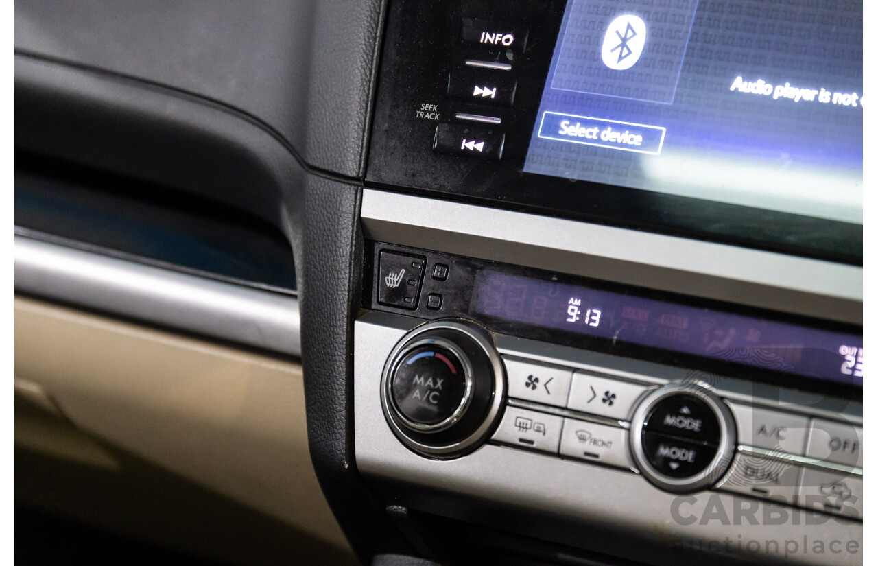 08/2015 Subaru Outback 3.6R (AWD) MY15 4D Wagon Venetian Red 3.6L