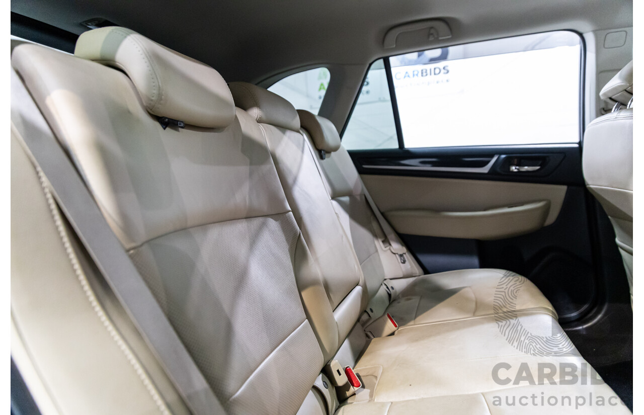 08/2015 Subaru Outback 3.6R (AWD) MY15 4D Wagon Venetian Red 3.6L