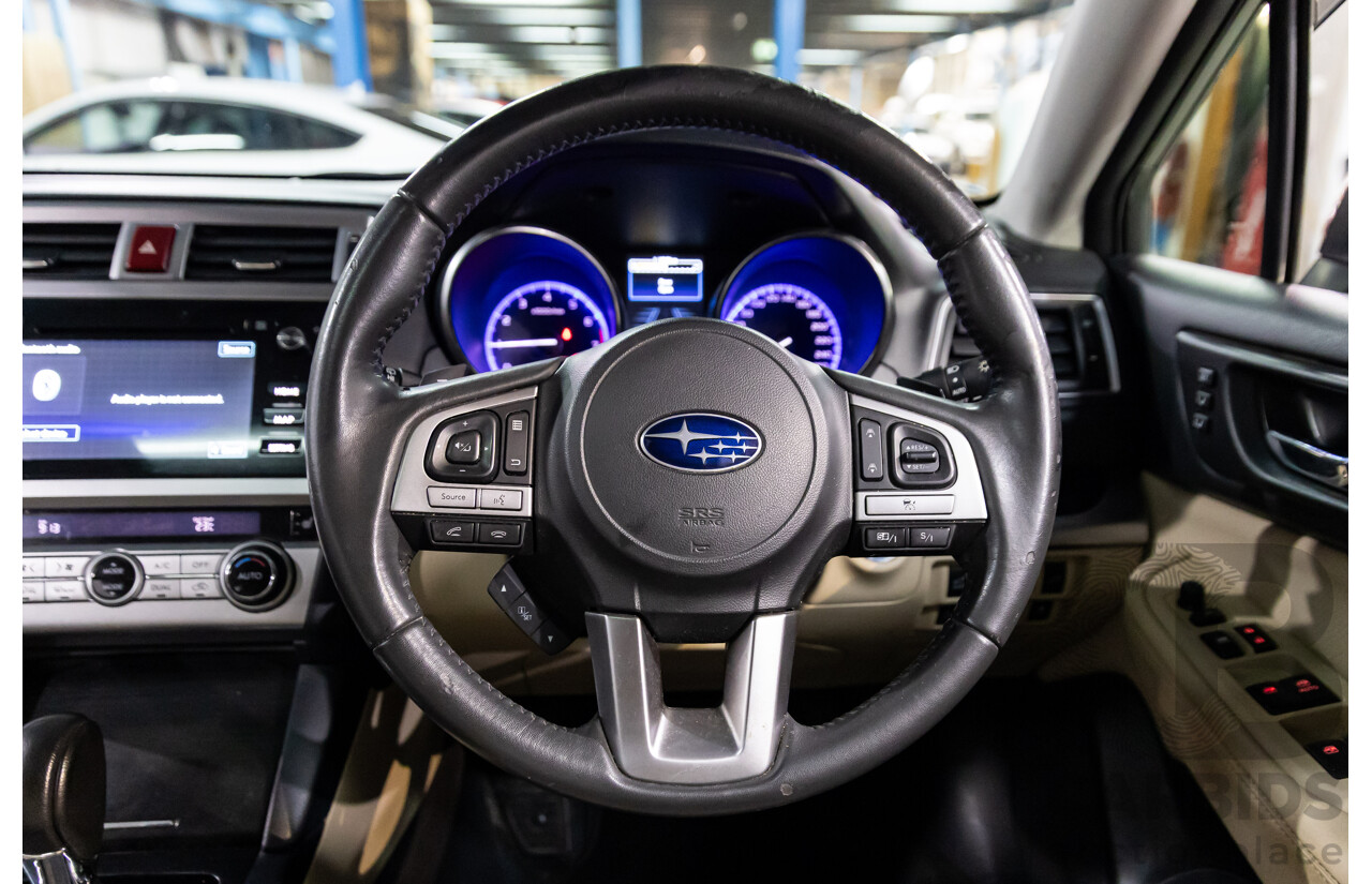 08/2015 Subaru Outback 3.6R (AWD) MY15 4D Wagon Venetian Red 3.6L