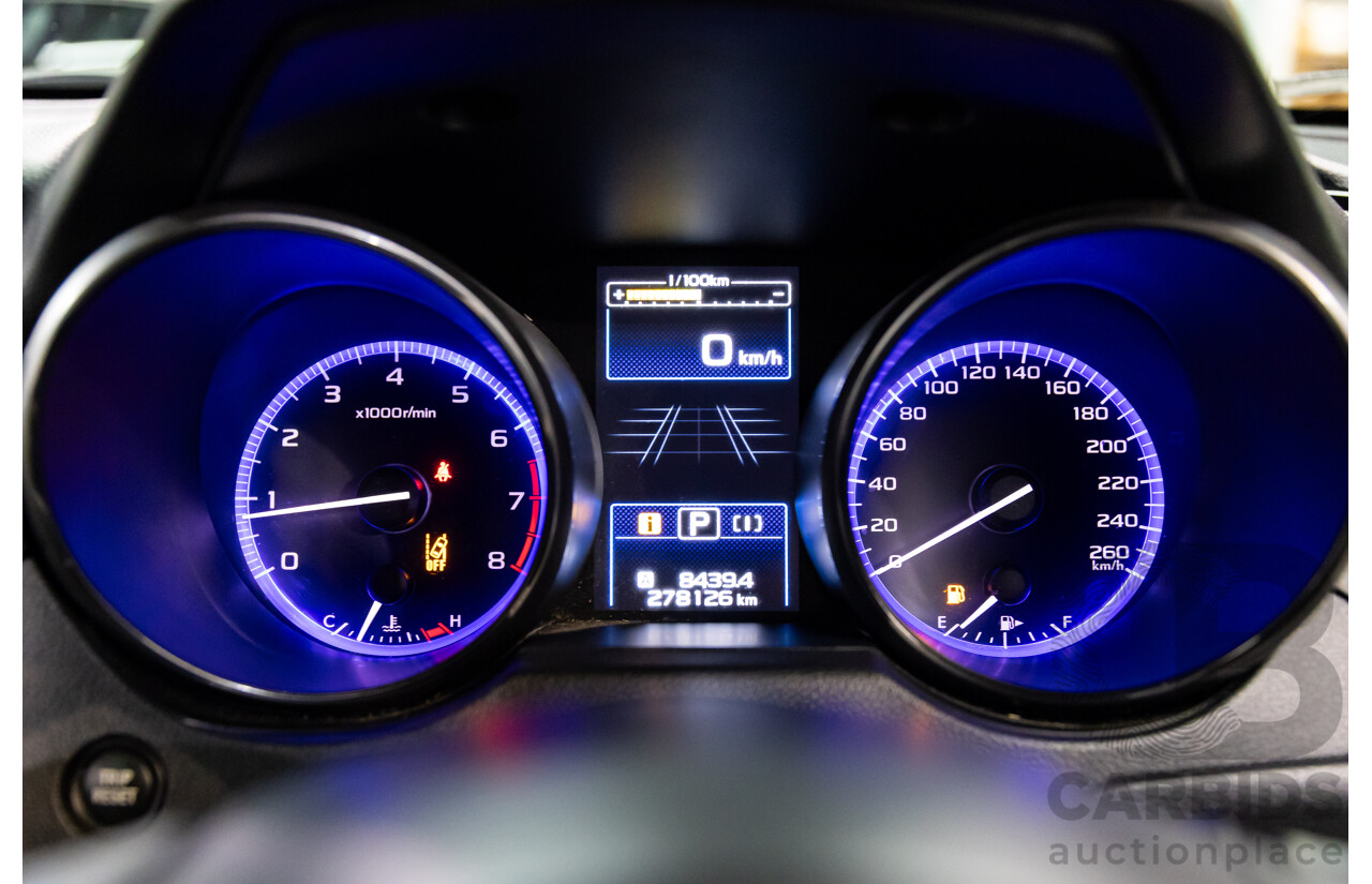 08/2015 Subaru Outback 3.6R (AWD) MY15 4D Wagon Venetian Red 3.6L