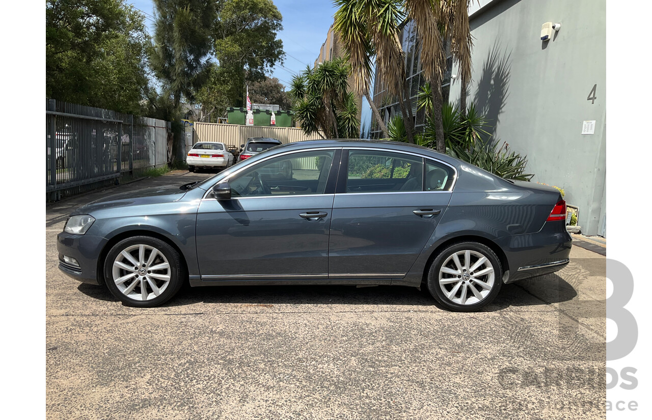 6/2013 Volkswagen Passat 130 TDI Highline 3C MY13.5 FWD 6SP Auto 4d Sedan Grey Turbo Diesel 2.0L