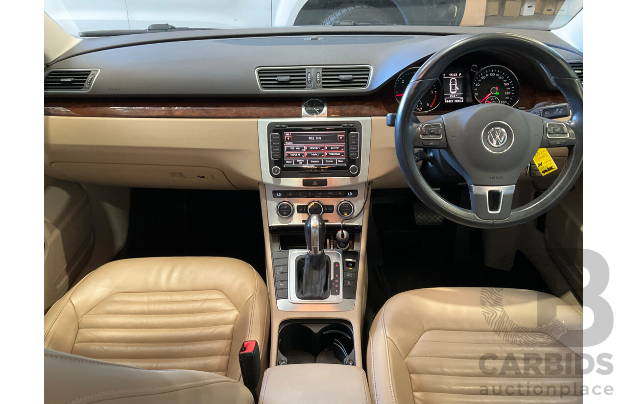 6/2013 Volkswagen Passat 130 TDI Highline 3C MY13.5 FWD 6SP Auto 4d Sedan Grey Turbo Diesel 2.0L