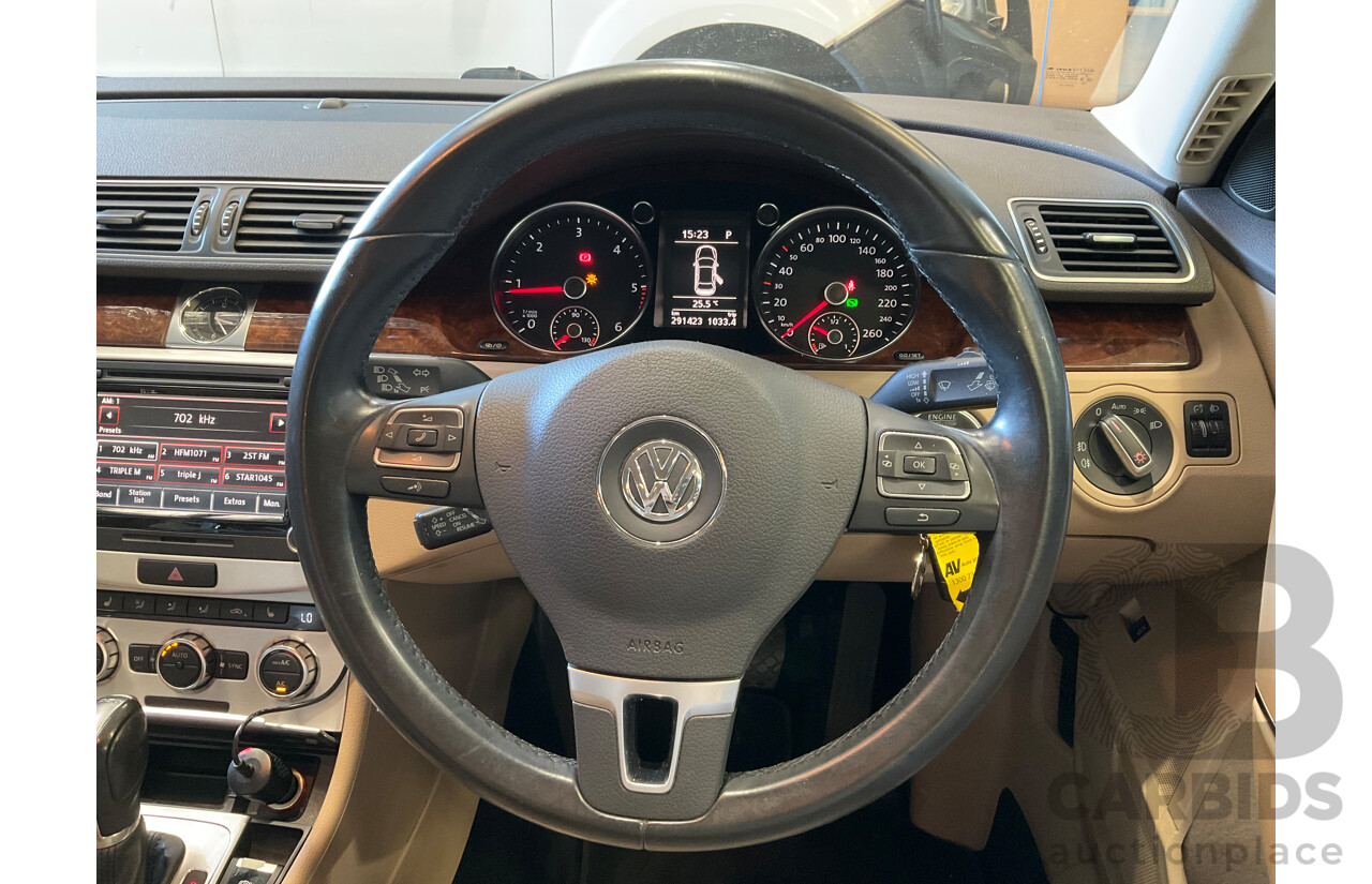 6/2013 Volkswagen Passat 130 TDI Highline 3C MY13.5 FWD 6SP Auto 4d Sedan Grey Turbo Diesel 2.0L