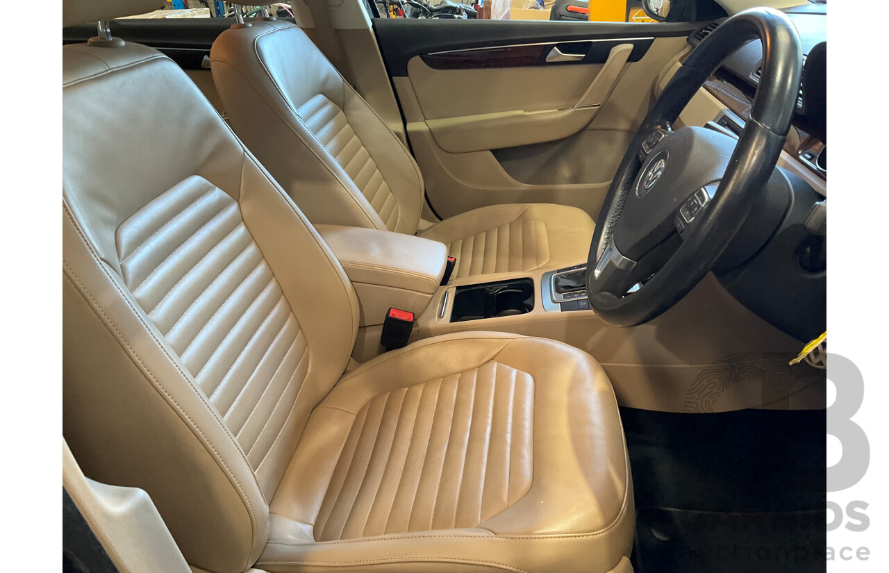 6/2013 Volkswagen Passat 130 TDI Highline 3C MY13.5 FWD 6SP Auto 4d Sedan Grey Turbo Diesel 2.0L