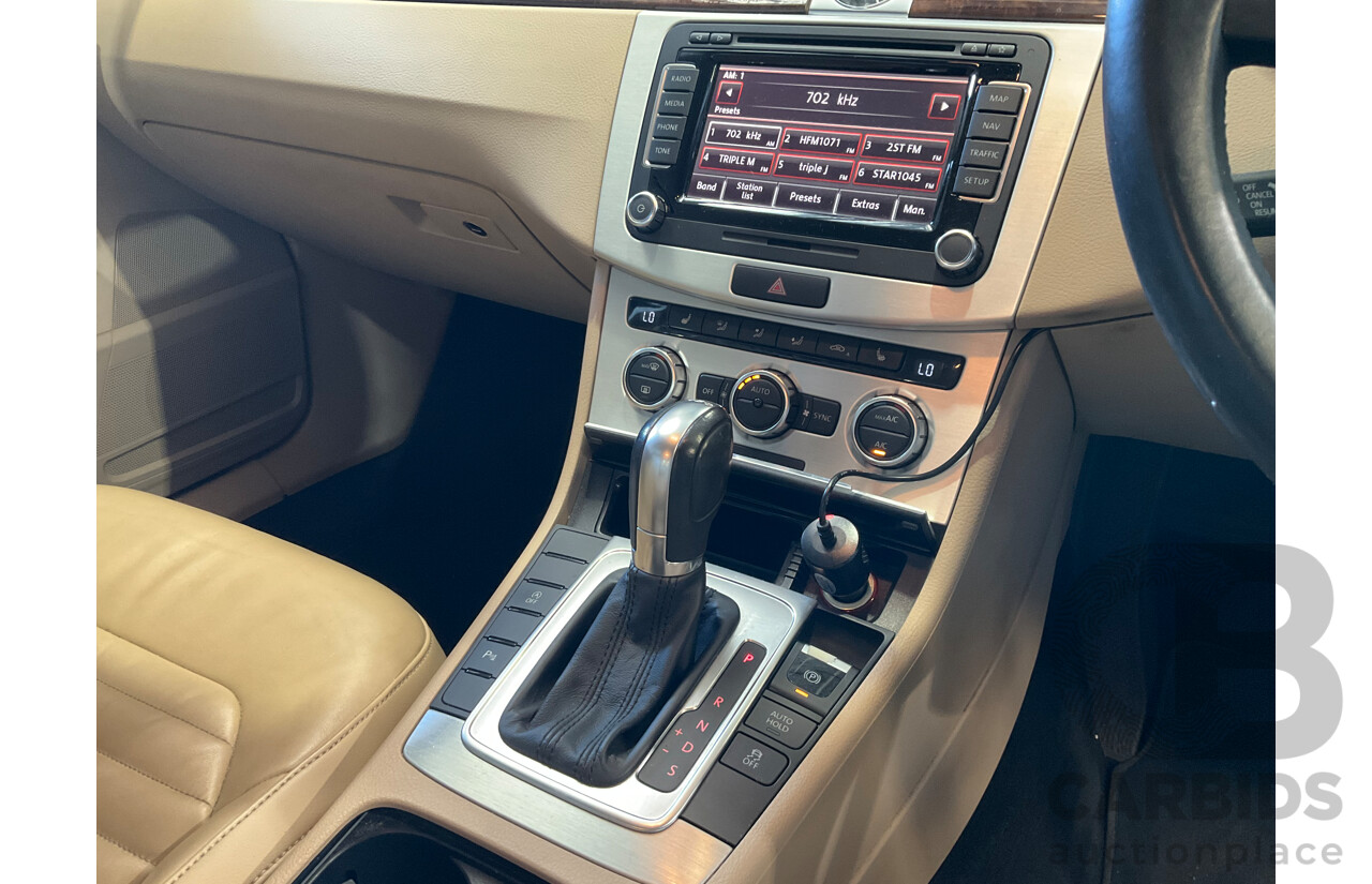 6/2013 Volkswagen Passat 130 TDI Highline 3C MY13.5 FWD 6SP Auto 4d Sedan Grey Turbo Diesel 2.0L