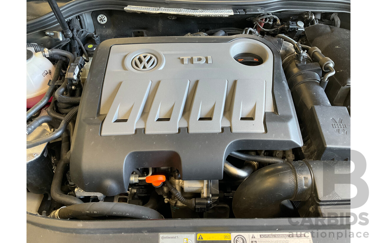 6/2013 Volkswagen Passat 130 TDI Highline 3C MY13.5 FWD 6SP Auto 4d Sedan Grey Turbo Diesel 2.0L