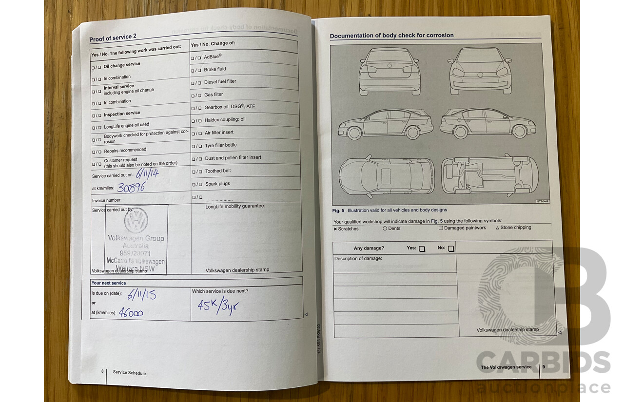 6/2013 Volkswagen Passat 130 TDI Highline 3C MY13.5 FWD 6SP Auto 4d Sedan Grey Turbo Diesel 2.0L