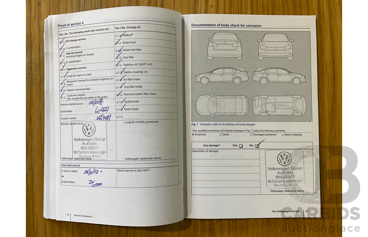 6/2013 Volkswagen Passat 130 TDI Highline 3C MY13.5 FWD 6SP Auto 4d Sedan Grey Turbo Diesel 2.0L