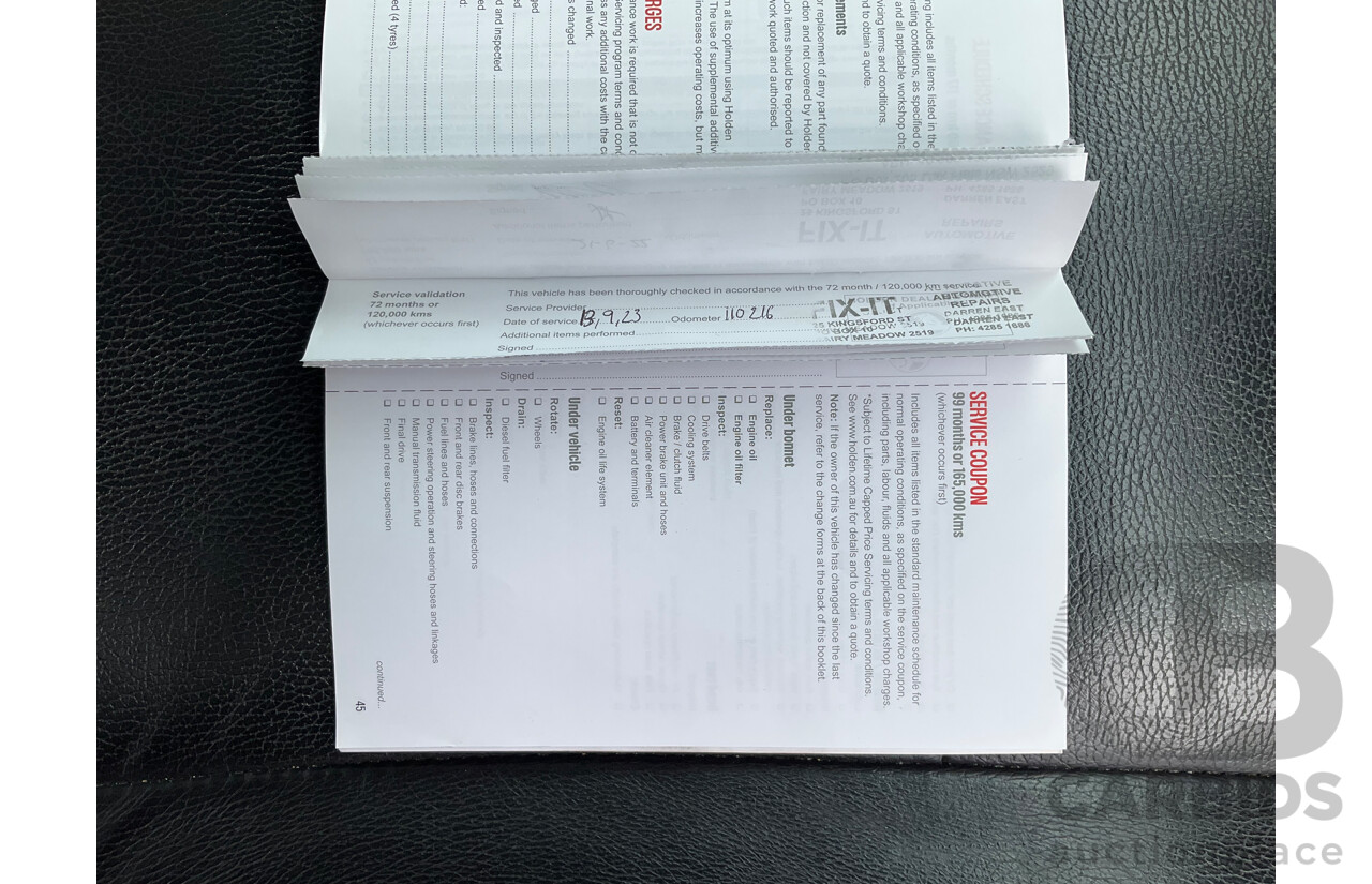 9/2016 Holden Captiva 7 LTZ (awd) CG MY16 4d Wagon Grey Metallic Turbo Diesel 2.2L - 7 Seater