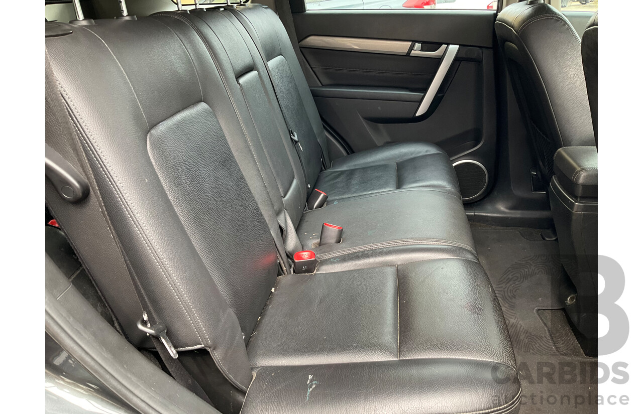 9/2016 Holden Captiva 7 LTZ (awd) CG MY16 4d Wagon Grey Metallic Turbo Diesel 2.2L - 7 Seater