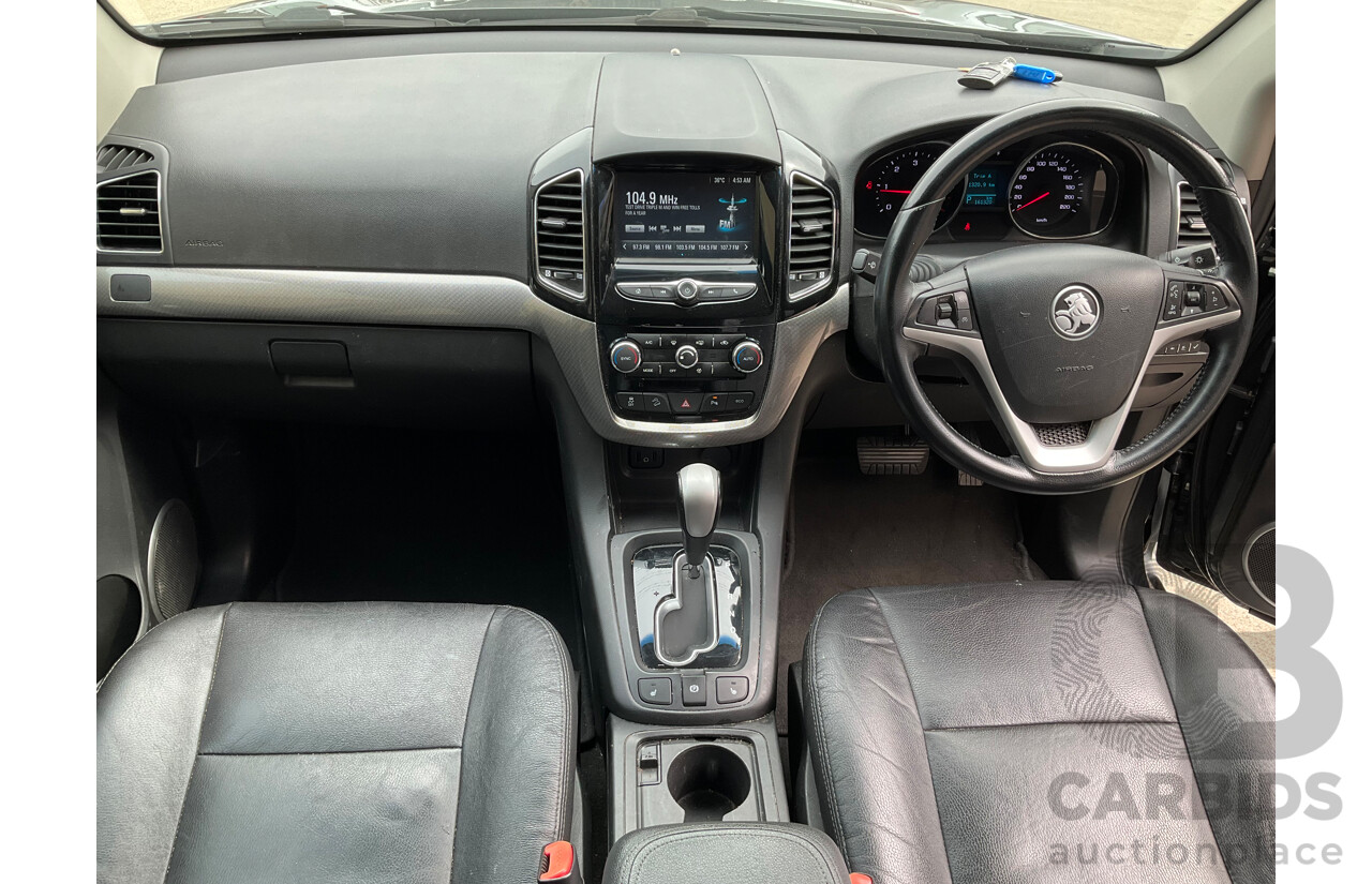 9/2016 Holden Captiva 7 LTZ (awd) CG MY16 4d Wagon Grey Metallic Turbo Diesel 2.2L - 7 Seater