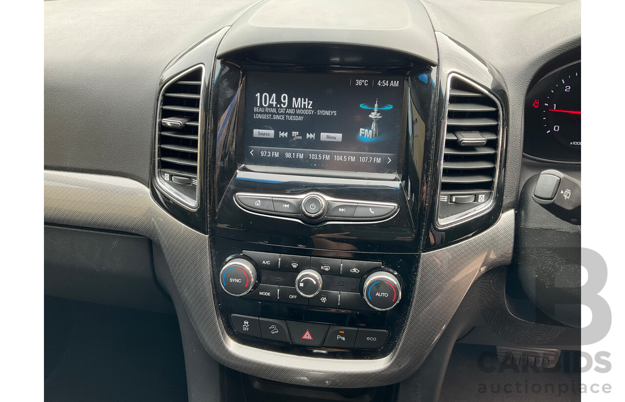 9/2016 Holden Captiva 7 LTZ (awd) CG MY16 4d Wagon Grey Metallic Turbo Diesel 2.2L - 7 Seater