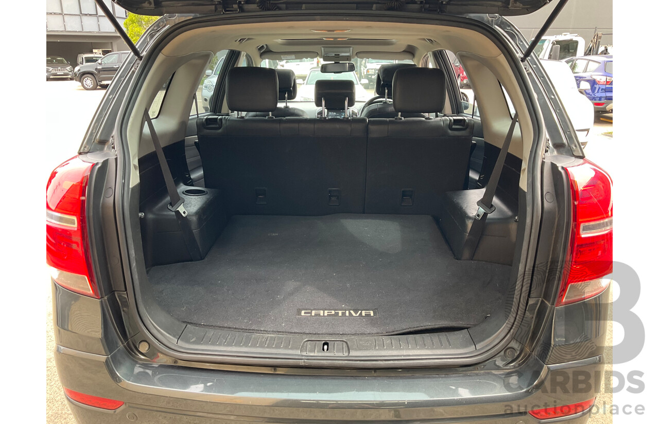 9/2016 Holden Captiva 7 LTZ (awd) CG MY16 4d Wagon Grey Metallic Turbo Diesel 2.2L - 7 Seater