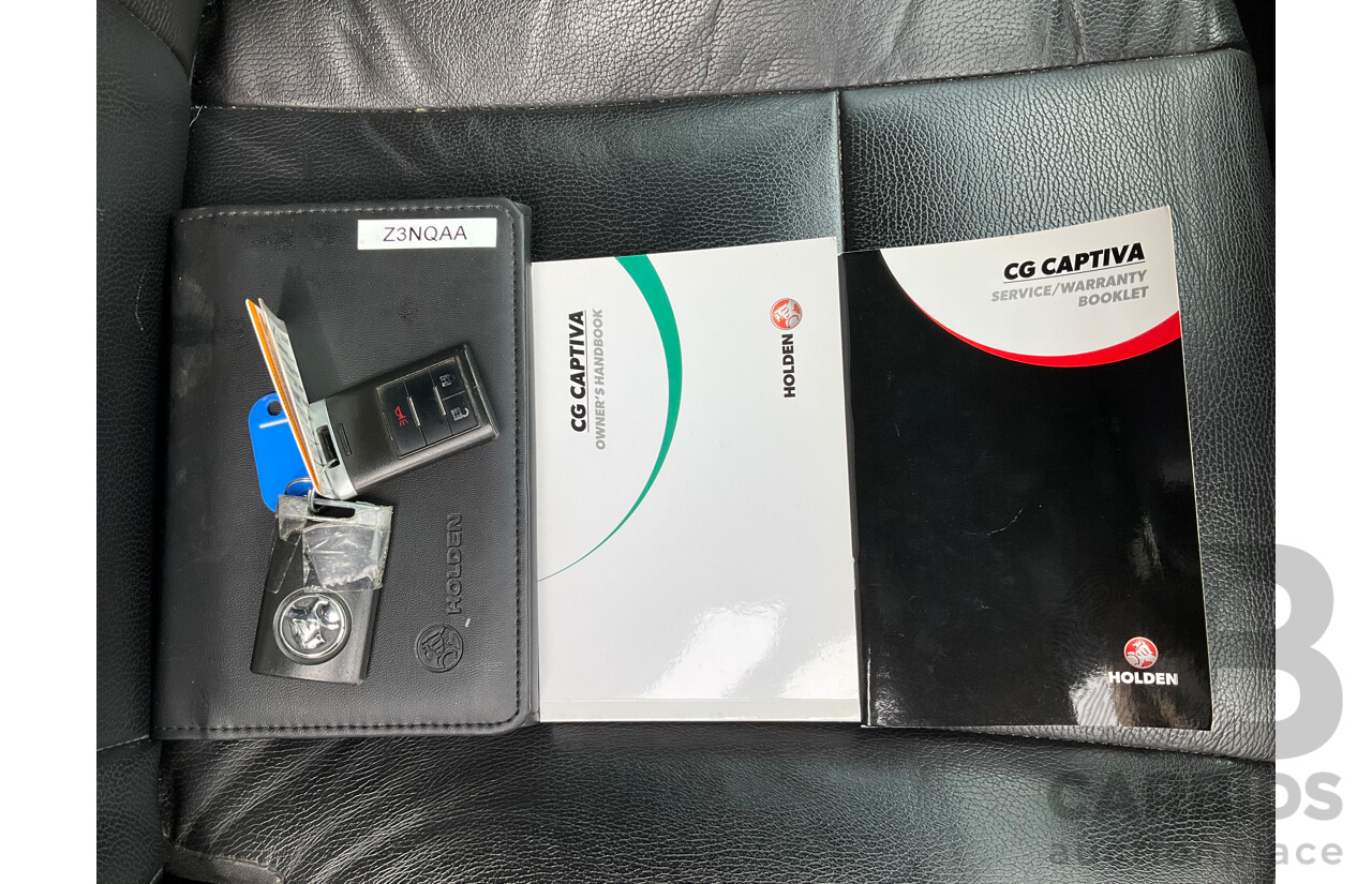 9/2016 Holden Captiva 7 LTZ (awd) CG MY16 4d Wagon Grey Metallic Turbo Diesel 2.2L - 7 Seater