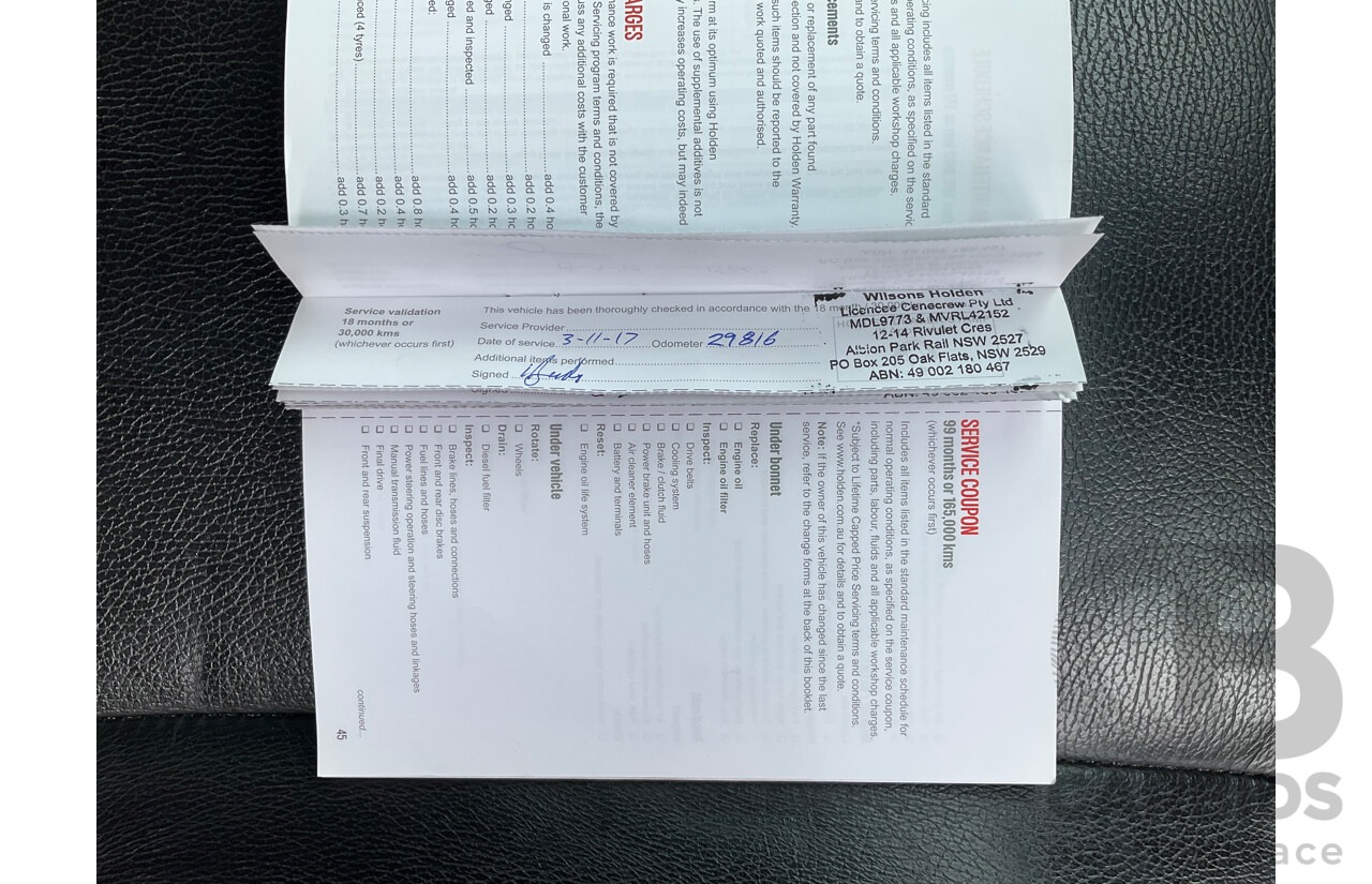 9/2016 Holden Captiva 7 LTZ (awd) CG MY16 4d Wagon Grey Metallic Turbo Diesel 2.2L - 7 Seater