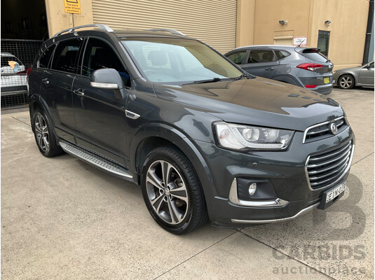 9/2016 Holden Captiva 7 LTZ (awd) CG MY16 4d Wagon Grey Metallic Turbo Diesel 2.2L - 7 Seater