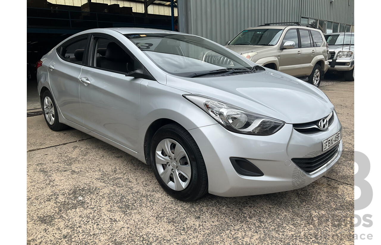 9/2011 Hyundai Elantra Active MD 4d Sedan Shimmering Silver Metallic 1.8L