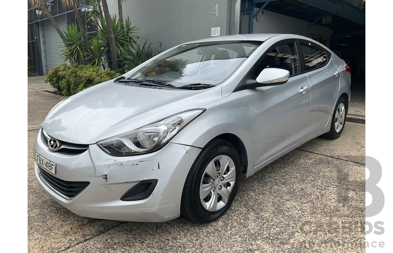 9/2011 Hyundai Elantra Active MD 4d Sedan Shimmering Silver Metallic 1.8L