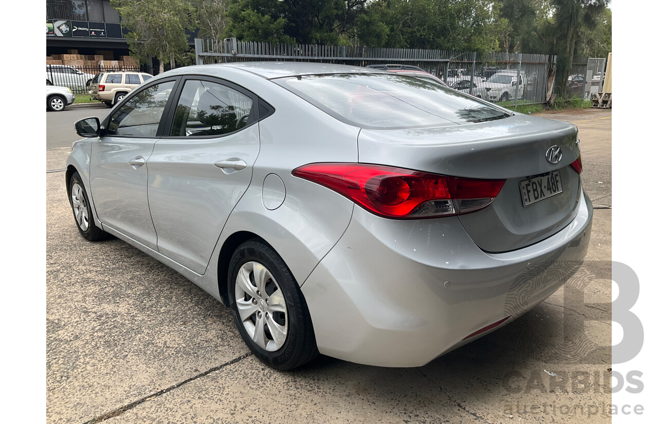 9/2011 Hyundai Elantra Active MD 4d Sedan Shimmering Silver Metallic 1.8L