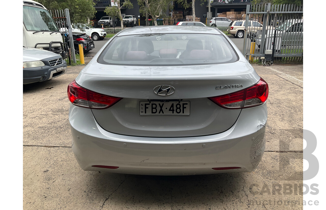 9/2011 Hyundai Elantra Active MD 4d Sedan Shimmering Silver Metallic 1.8L