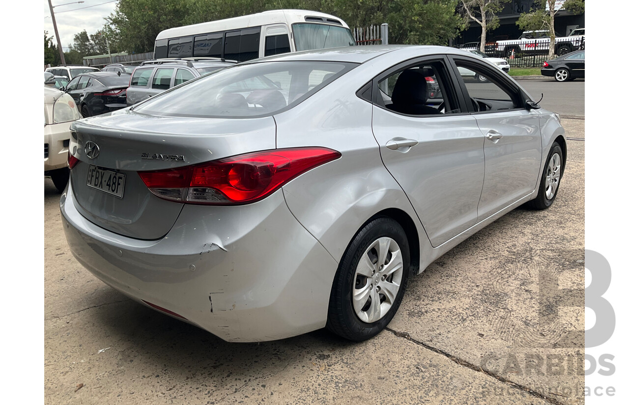 9/2011 Hyundai Elantra Active MD 4d Sedan Shimmering Silver Metallic 1.8L