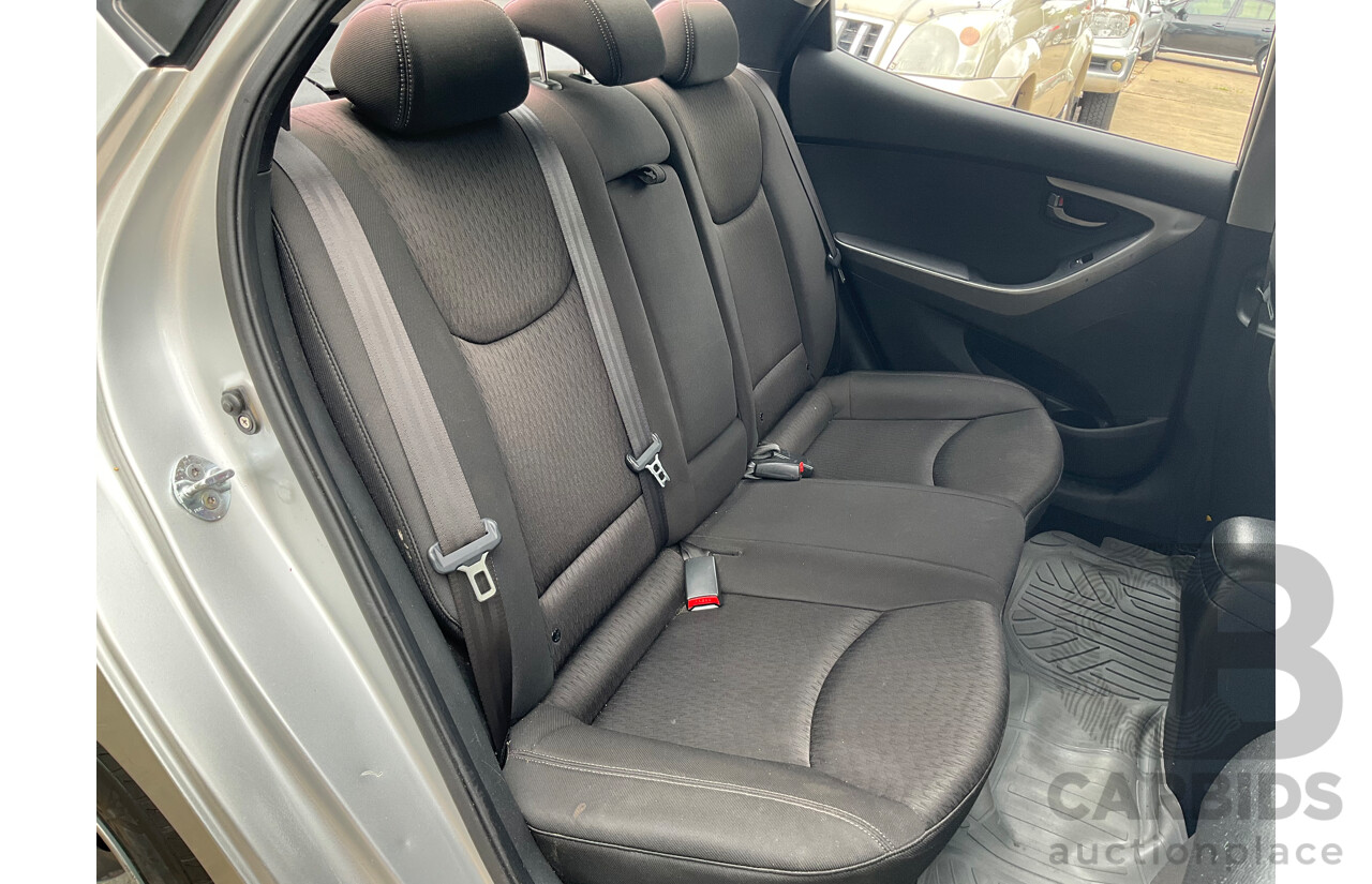 9/2011 Hyundai Elantra Active MD 4d Sedan Shimmering Silver Metallic 1.8L