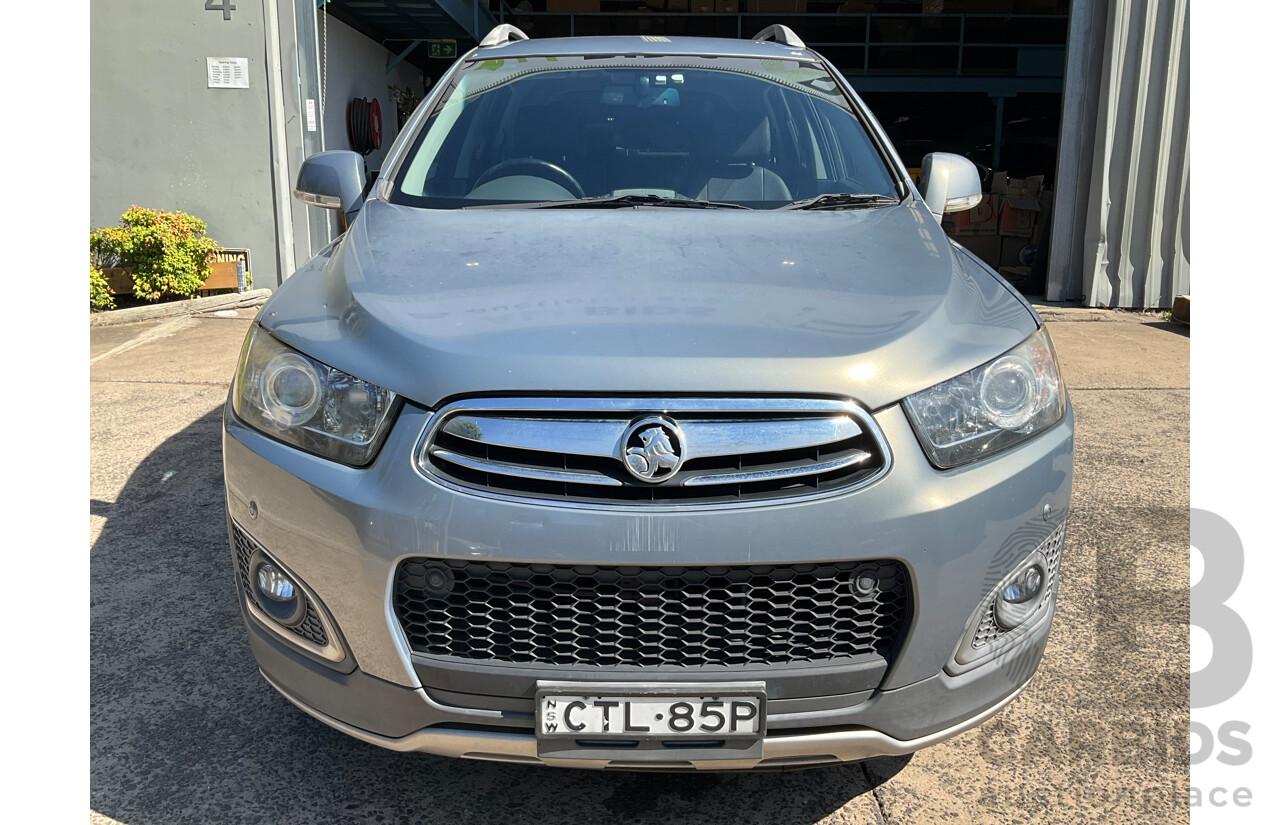 4/2014 Holden Captiva 7 LTZ (AWD) CG MY14 4d Wagon Grey 3.0 7 Seats