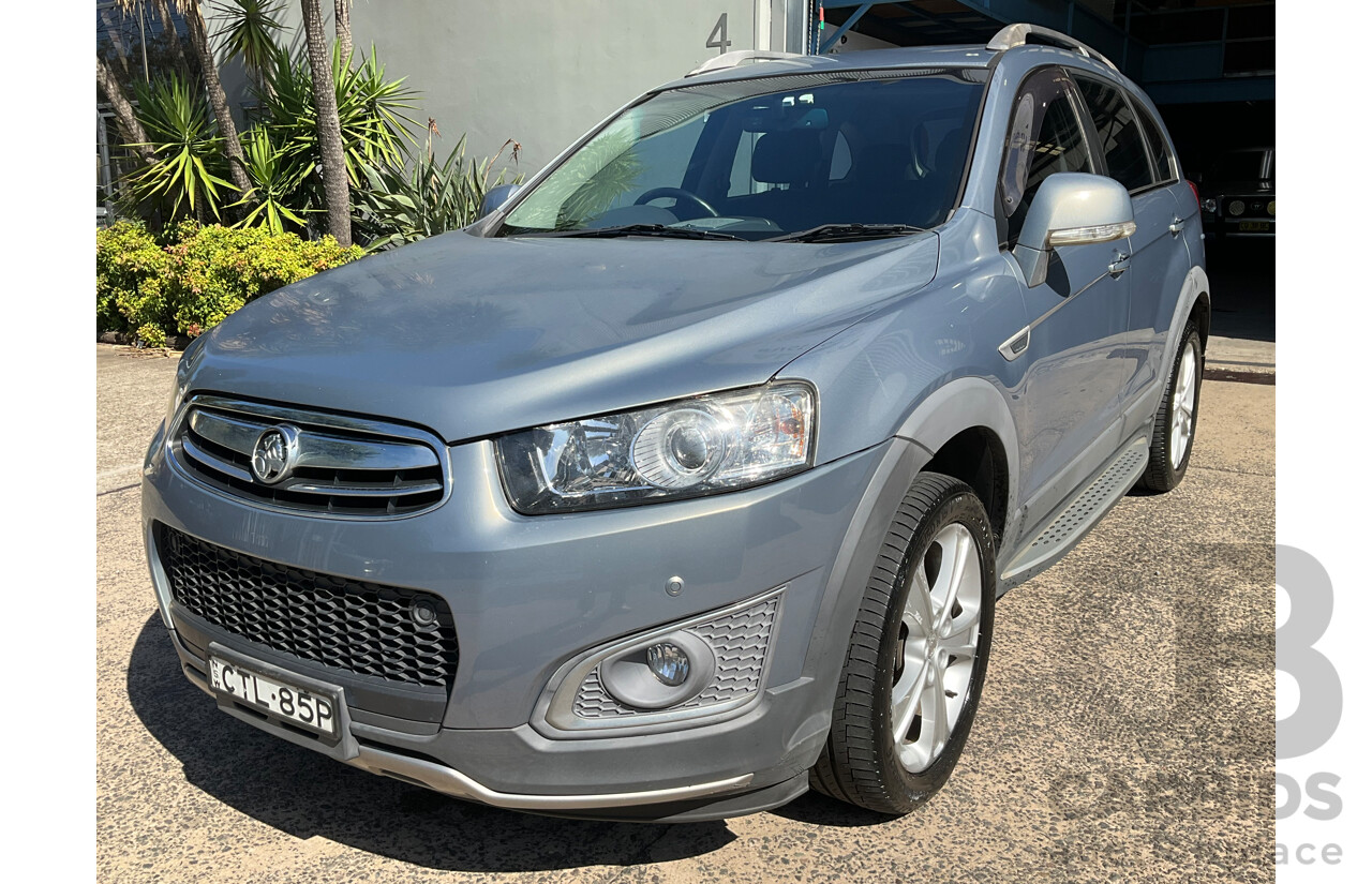 4/2014 Holden Captiva 7 LTZ (AWD) CG MY14 4d Wagon Grey 3.0 7 Seats