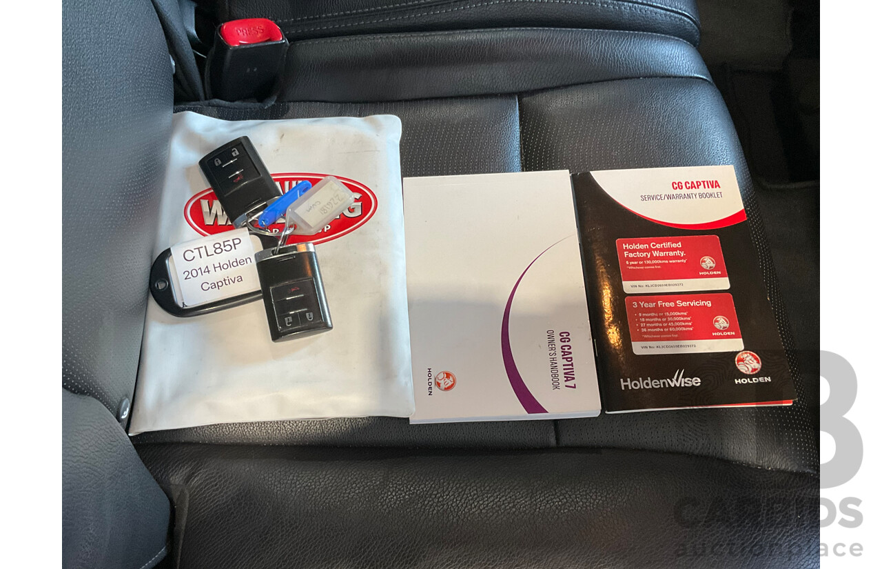 4/2014 Holden Captiva 7 LTZ (AWD) CG MY14 4d Wagon Grey 3.0 7 Seats