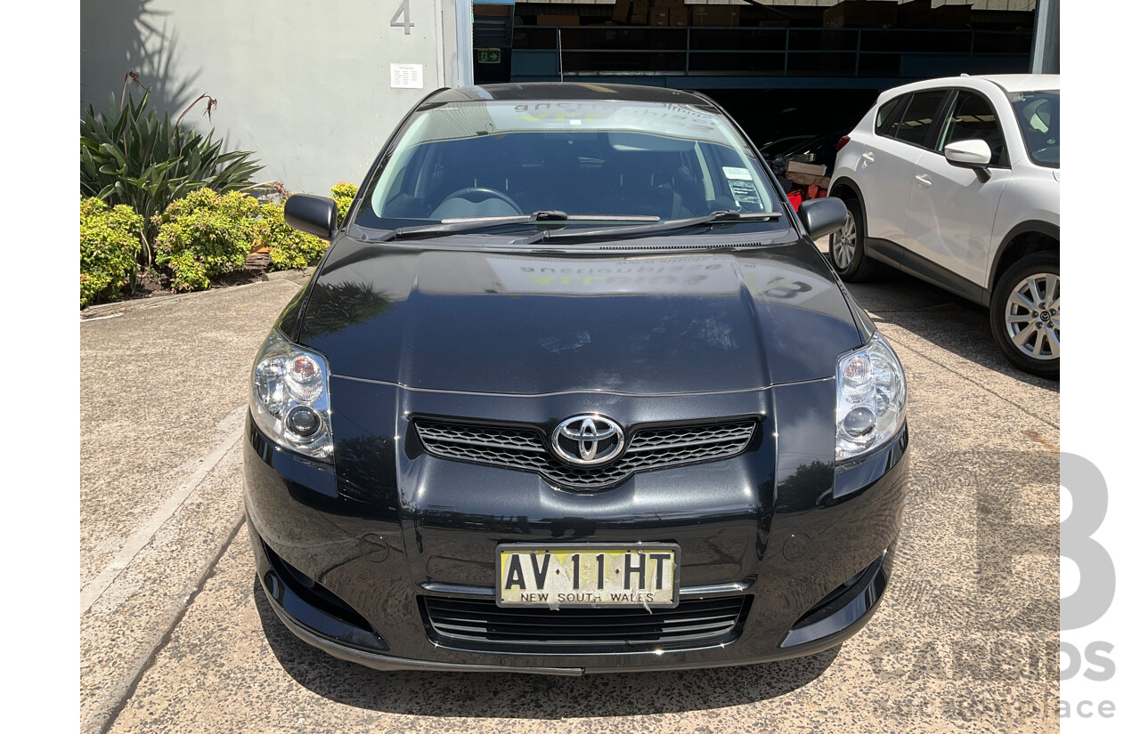 4/2008 Toyota Corolla Seca Levin SX ZRE152R 5d Hatchback Black 1.8L