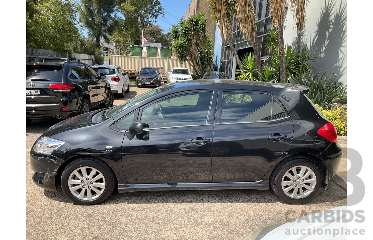 4/2008 Toyota Corolla Seca Levin SX ZRE152R 5d Hatchback Black 1.8L