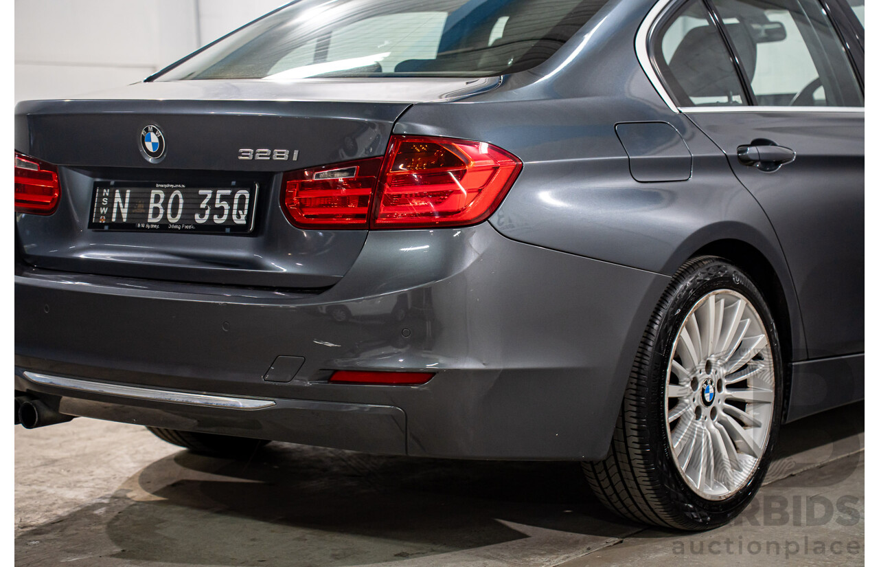 7/2012 BMW 328i Luxury Line F30 4d Sedan Mineral Grey Metallic Turbo 2.0L