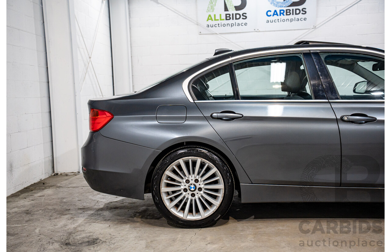 7/2012 BMW 328i Luxury Line F30 4d Sedan Mineral Grey Metallic Turbo 2.0L