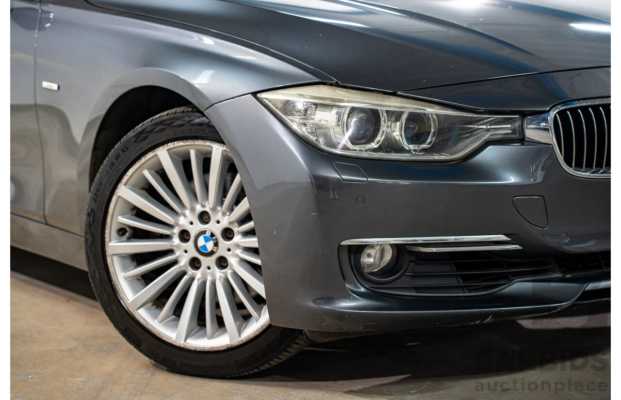 7/2012 BMW 328i Luxury Line F30 4d Sedan Mineral Grey Metallic Turbo 2.0L