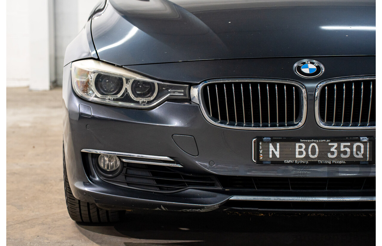 7/2012 BMW 328i Luxury Line F30 4d Sedan Mineral Grey Metallic Turbo 2.0L