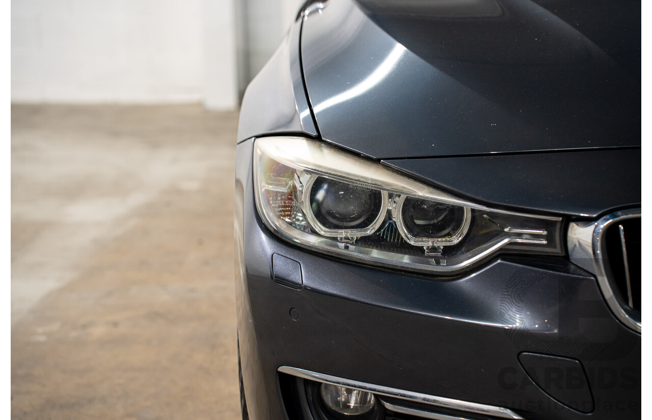 7/2012 BMW 328i Luxury Line F30 4d Sedan Mineral Grey Metallic Turbo 2.0L