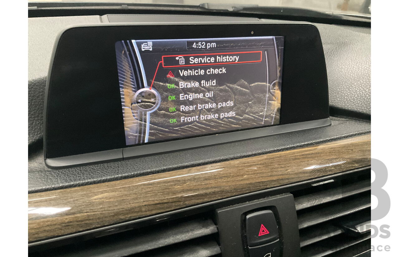 7/2012 BMW 328i Luxury Line F30 4d Sedan Mineral Grey Metallic Turbo 2.0L