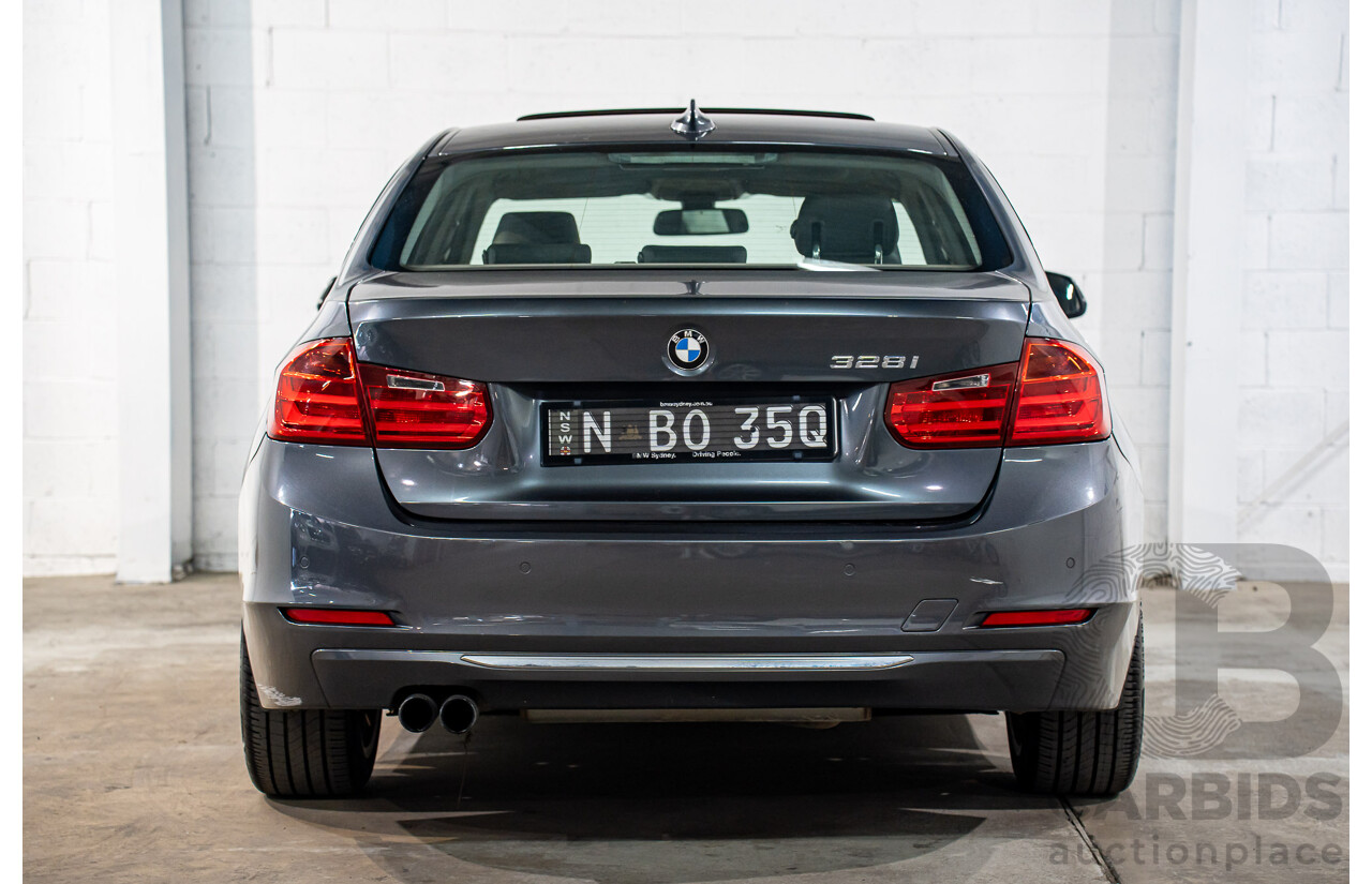 7/2012 BMW 328i Luxury Line F30 4d Sedan Mineral Grey Metallic Turbo 2.0L