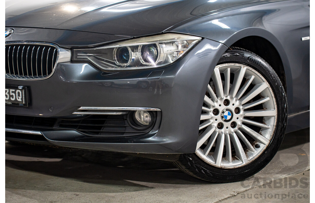 7/2012 BMW 328i Luxury Line F30 4d Sedan Mineral Grey Metallic Turbo 2.0L